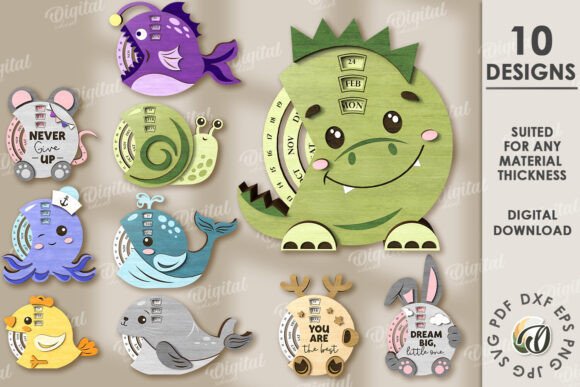 Animals Perpetual Calendar Bundle Laser: A Strategic Tool for Creative and Professional Use