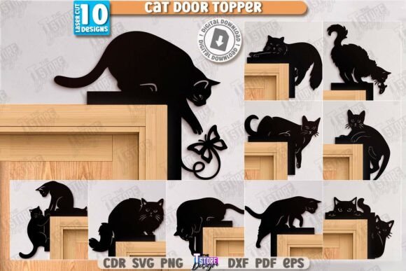 Cat Door Corners Laser Cut Bundle CNC: A Creative Solution for Modern Makers