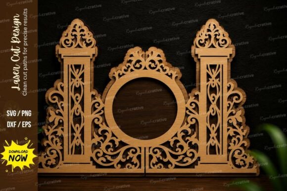 Decorative Palace Frame Laser Cut Svg: A Strategic Tool for Precision and Creativity