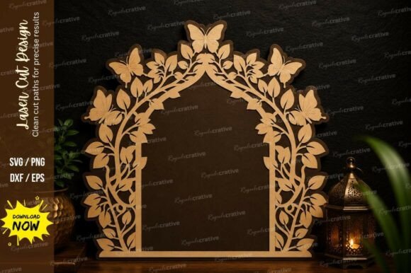 Floral Arch Frame Laser Cut SVG: A Strategic Tool for Creative and Business Projects