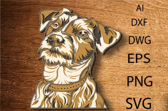Jack Russell Terrier Multilayer SVG: A Creative and Versatile Design for Every Project